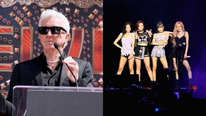 Diretor Baz Luhrmann e o grupo coreano BLACKPINK - Getty Images