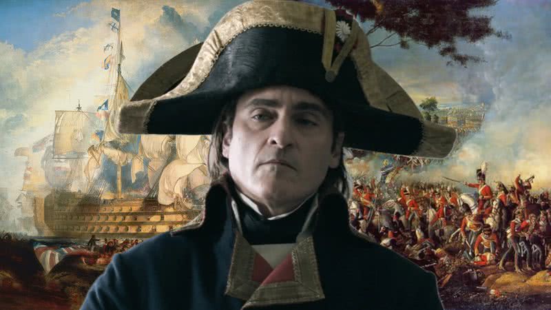 Joaquin Phoenix em 'Napoleão' - Divulgação/Columbia Pictures