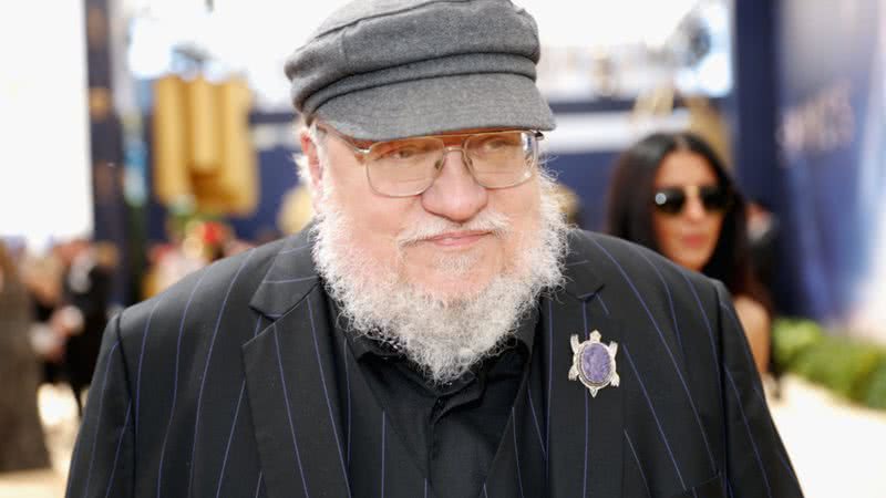 George R. R. Martin em evento oficial - Getty Images