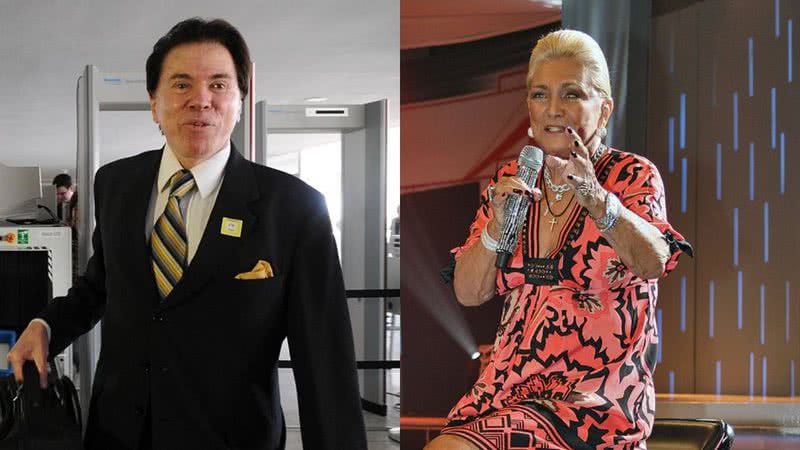 Silvio Santos e Hebe Camargo, respectivamente - Wikimedia Commons