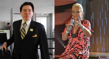 Silvio Santos e Hebe Camargo, respectivamente - Wikimedia Commons