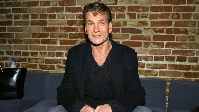 Patrick Swayze durante evento em 2004 - Getty Images