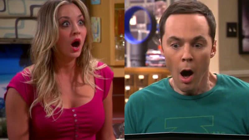 Kaley Cuoco e Jim Parsons, intérpretes de Penny e Sheldon em 'The Big Bang Theory' - Reprodução/CBS/Warner Bros. Television Distribution