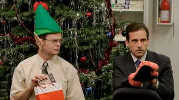 Cena do episódio de Natal de The Office - Divulgação/Prime Video