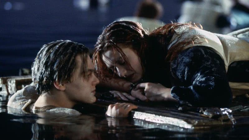 Cena icônica do filme 'Titanic', de James Cameron - Reprodução/Disney