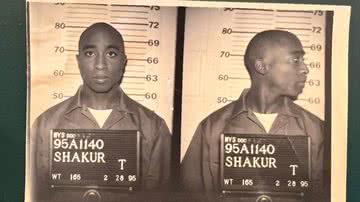 Mug shot de Tupac Shakur - Divulgação/ Moments in Time