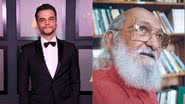 Montagem com o ator Wagner Moura e o educador Paulo Freire - Jon Kopaloff/Getty Images e Flickr