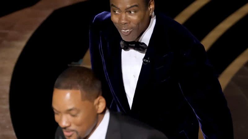 Chris Rock e Will Smith, no Oscar 2022 - Getty Images