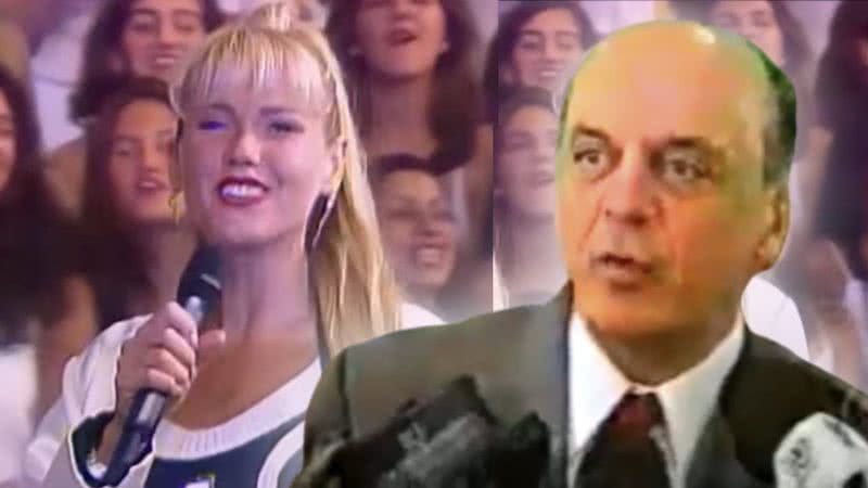 Xuxa e Serra em montagem - Divulgação / TV Globo