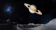 Ilustração representando Saturno - Pixabay