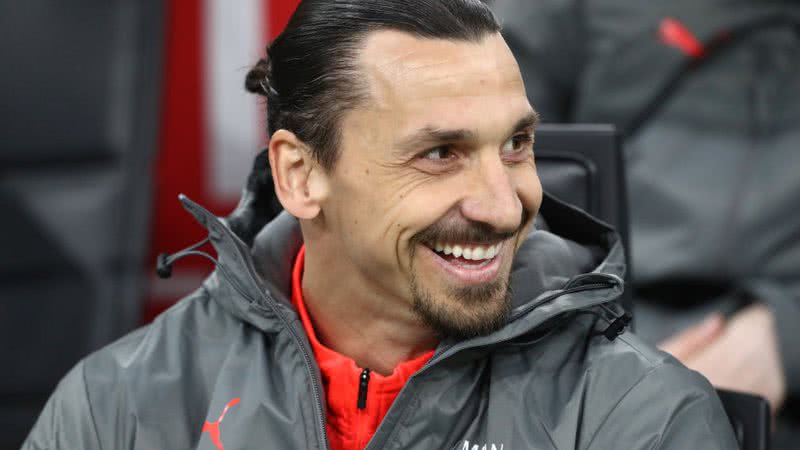 Ibrahimovic, jogador do Milan - Getty Images