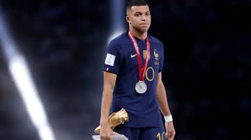 Mbappé durante a final da Copa do Mundo 2022 - Getty Images