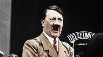 Adolf Hitler discursando em 1934 - Getty Images