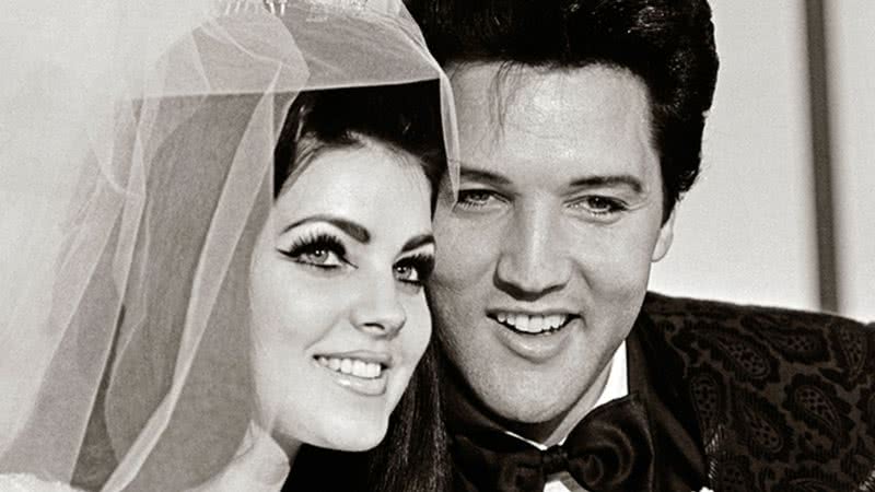 Elvis e Priscilla Presley em seu casamento - Getty Images