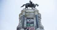 Estátua que costumava ficar em Richmond, capital da Virgínia - Getty Images