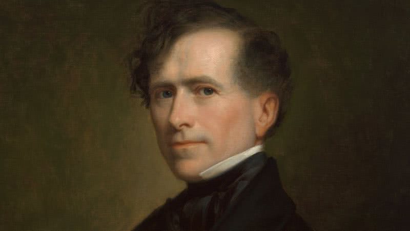 Retrato colorido de Franklin Pierce - Wikimedia Commons