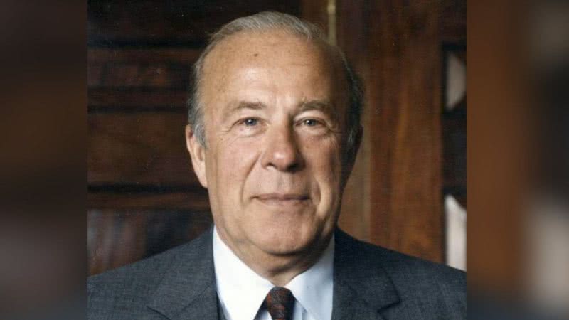 Retrato de George durante governo Reagan - Wikimedia Commons