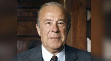 Retrato de George durante governo Reagan - Wikimedia Commons