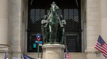 Estátua de Theodore Roosevelt em NY - Getty Images