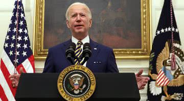 Joe Biden durante discurso - Getty Images