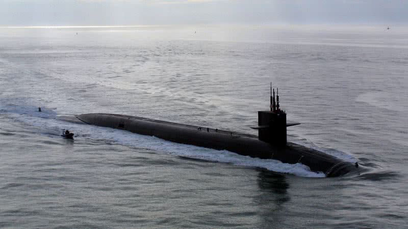 Submarino da Marinha americana, parte da Classe Ohio - Wikimedia Commons