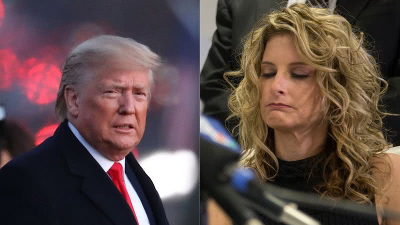 Donald Trump e Summer Zervos - Getty Images