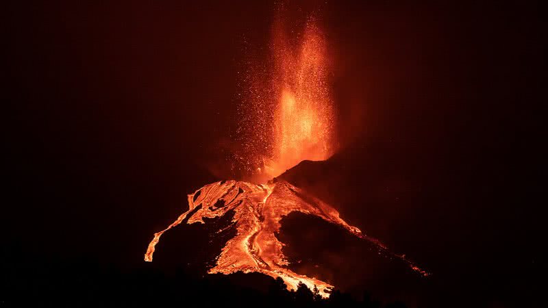 A erupção do Cumbre Vieja - Getty Images