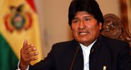 Foto do ex-presidente boliviano Evo Morales - Getty Images