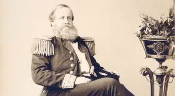 D. Pedro II em fotografia - Domínio Público / Joaquim Insley Pacheco