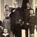 Foto rara de Dom Pedro II e seus familiares - Domínio Público / Otto Hees