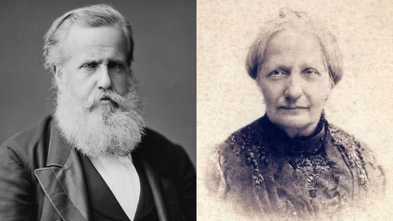 Pedro II e Teresa Cristina - Domínio público / Mathew Brady / Félix Nadar