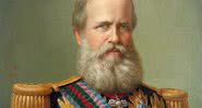 D. Pedro II em retrato de Delfim da Câmara, em 1875 - Domínio Público via Wikimedia Commons