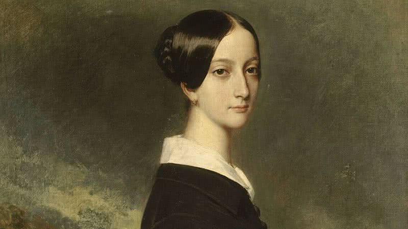 Retrato de Francisca de Bragança feita por Franz Xaver Winterhalter - Wikimedia Commons