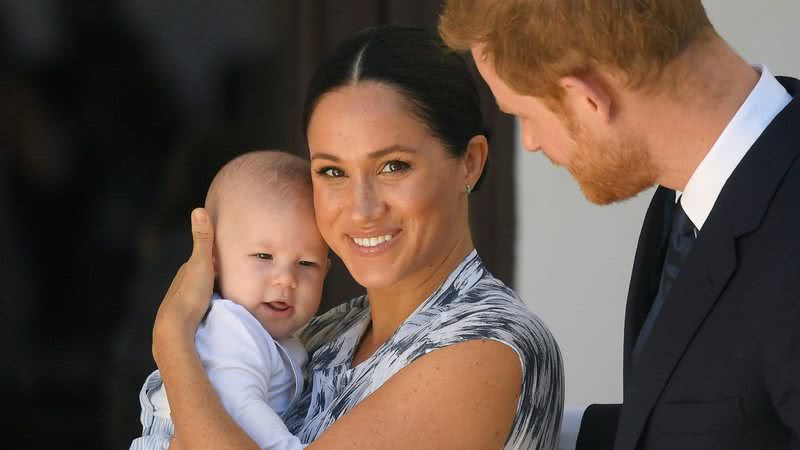 Meghan, Harry e o pequeno Archie - Getty Images