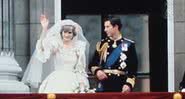 Charles e Diana no dia da cerimônia - Getty Images