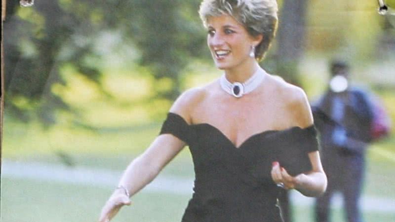 Lady Di no vestido que ficou conhecido como "vestido da vingança" - Getty Images