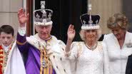 Charles III e Camilla Parker durante coroação oficial - Getty Images