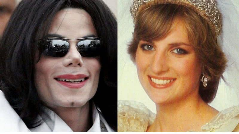 Montagem de Michael Jackson e Princesa Diana - Divulgação