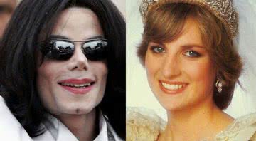 Montagem de Michael Jackson e Princesa Diana - Divulgação