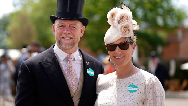 Fotografia de Zara Tindall e marido em junho de 2021 - Getty Images