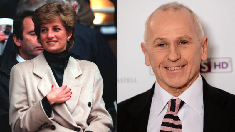 Princesa Diana e Wayne Sleep, respectivamente, em colagem - Getty Images