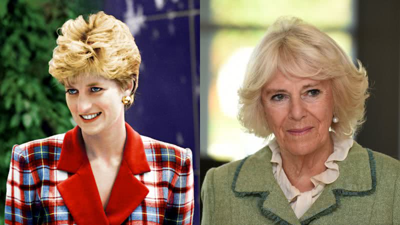 Princesa Diana e Camilla Parker Bowles - Foto por John MacIntyre pelo Wikimedia Commons / Getty Images