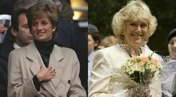 Fotografias da Princesa Diana e de Camilla Parker-Bowles - Getty Images