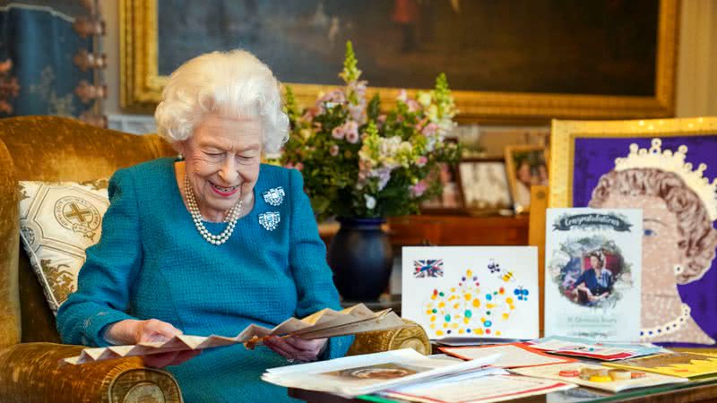 Rainha Elizabeth II em celebração de seu reinado (2022) - Getty Images