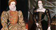 Elizabeth I, Rainha da Inglaterra, e Maria da Escócia - Wikimedia Commons/Montagem