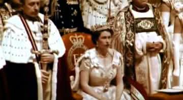 A coroação de Elizabeth II em vídeo colorizado - Divulgação/Vídeo/Youtube/British Movietone