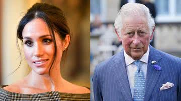 Meghan Markle e rei Charles III - Getty Images