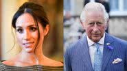 Meghan Markle e rei Charles III - Getty Images