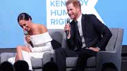 Imagem de Meghan Markle ao lado de príncipe Harry - Getty Images