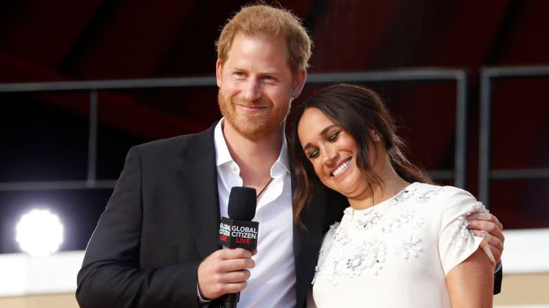 Harry e Meghan, em 2021 - Getty Images